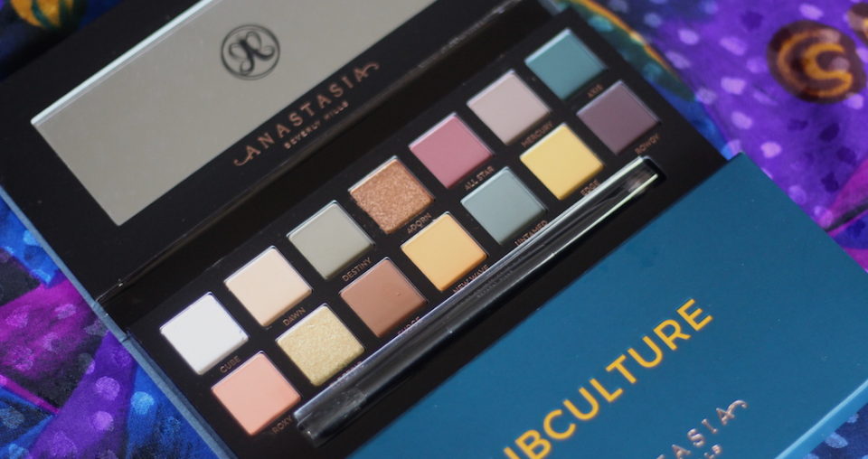 Anastasia Beverly Hills Subculture Palette Swatches & Thoughts